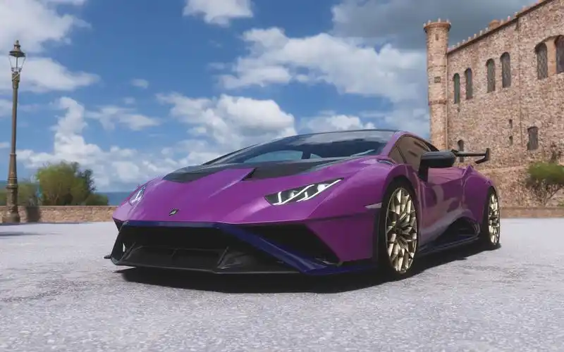 【地平线5车辆发掘】兰博基尼huracan sto — 终极飓风