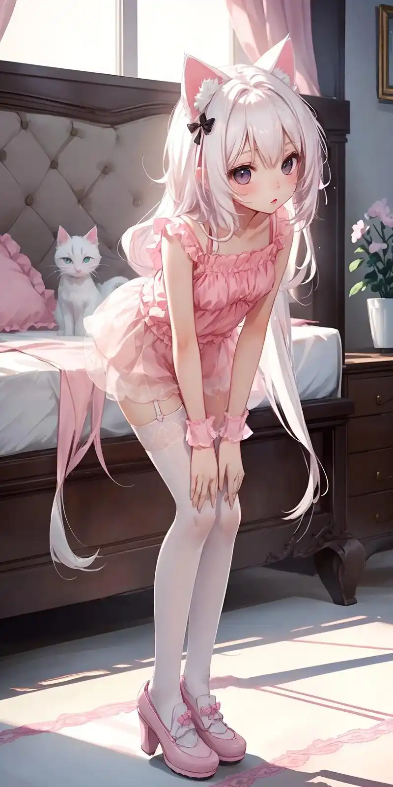 最后一张好看不.#二次元美图 #甜系女孩 #超清壁纸 - 抖音