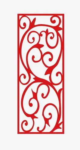 矢量卡通扁平化蓝色花纹装饰边框