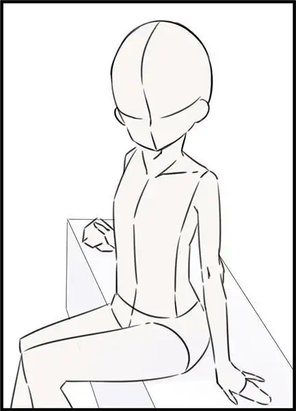 林有有同款女生的坐姿怎么画教你如何把自己的女朋友画好