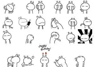 如果有00后说你没内涵,就怼给ta这些表情包|兔斯基|流氓兔|二次元|破