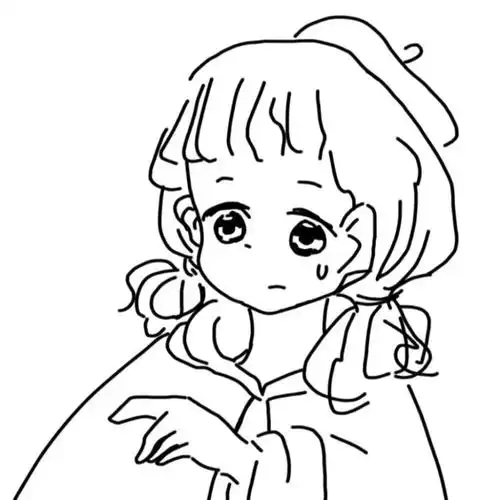 动漫女生头像 简笔画