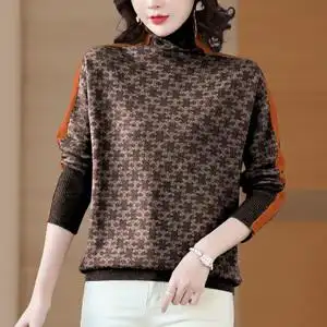 高端女士黑色打底衫