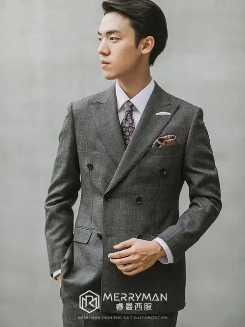时尚帅气的商务西装如何搭配