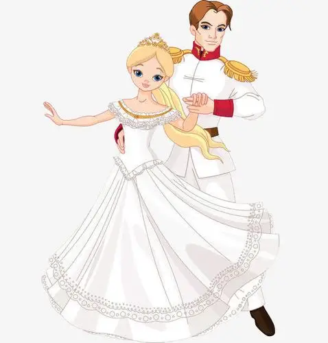 王子与公主跳舞