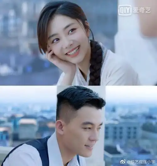 民初希水钟楼吻#民初@欧豪深情告白希水@谭松韵seven,钟楼吻也太蚊览