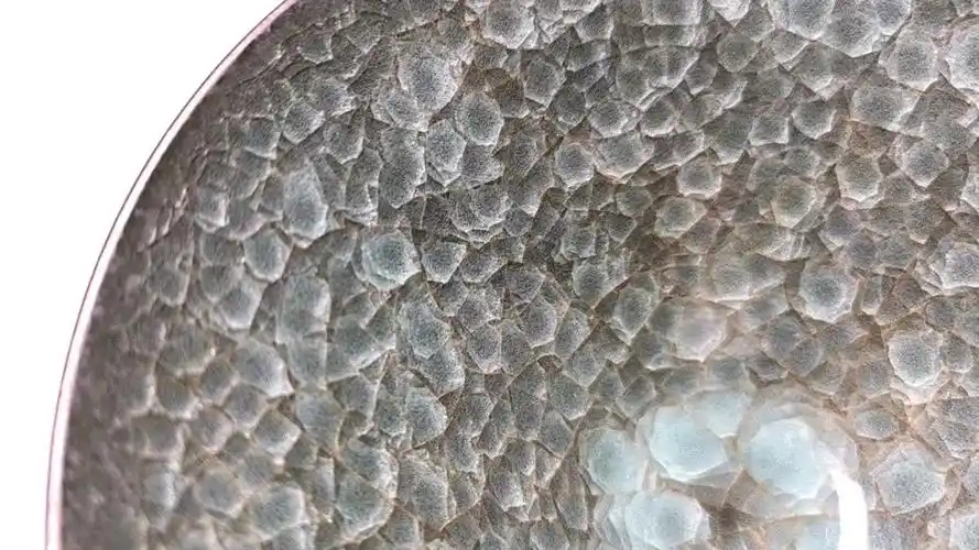 黄志博物馆藏品赏:【南宋 官窑 冰裂纹 斗笠碗】_腾讯视频