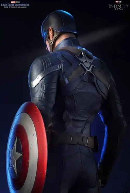 3700元!皇后工作室《美国队长2》美队1/4全身雕像