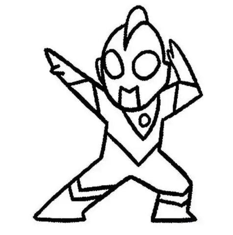 儿童简笔画奥特曼儿童简笔画奥特曼怎么画