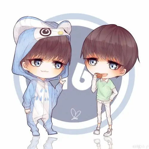 王俊凯# #tfboys王俊凯# #tfboys# 饭绘图 cr:鱿鱼孑