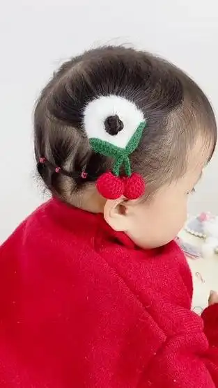 简单又好看#儿童编发 #短发宝宝编发 #新年发型 #两岁宝宝编发 #抖音