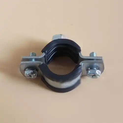 利比尔国标重型加厚2mmppr铁管卡子pvcpe金属给水管夹抱箍吊卡扣箍