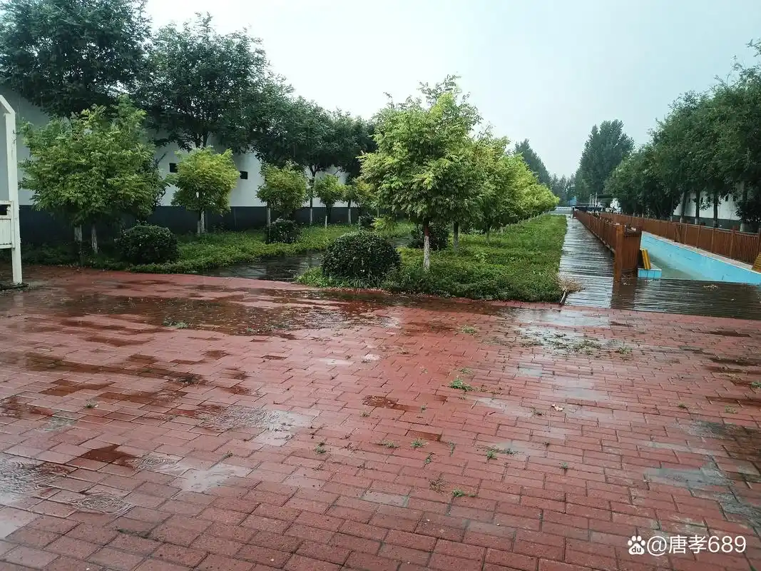 河北唐山下雨了