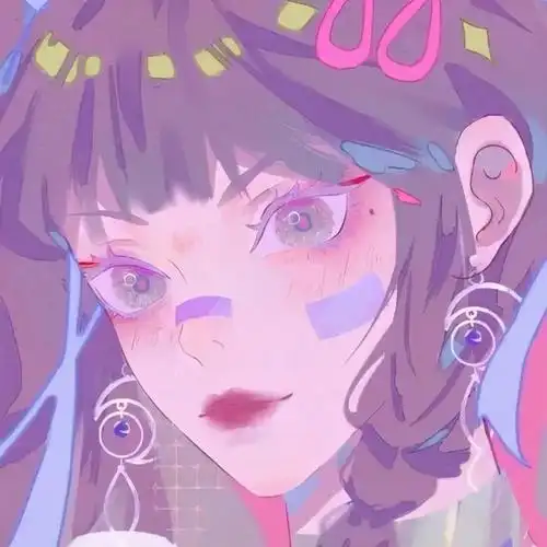 紫色系古风头像丨能和他有福双至也能与他风雨同舟