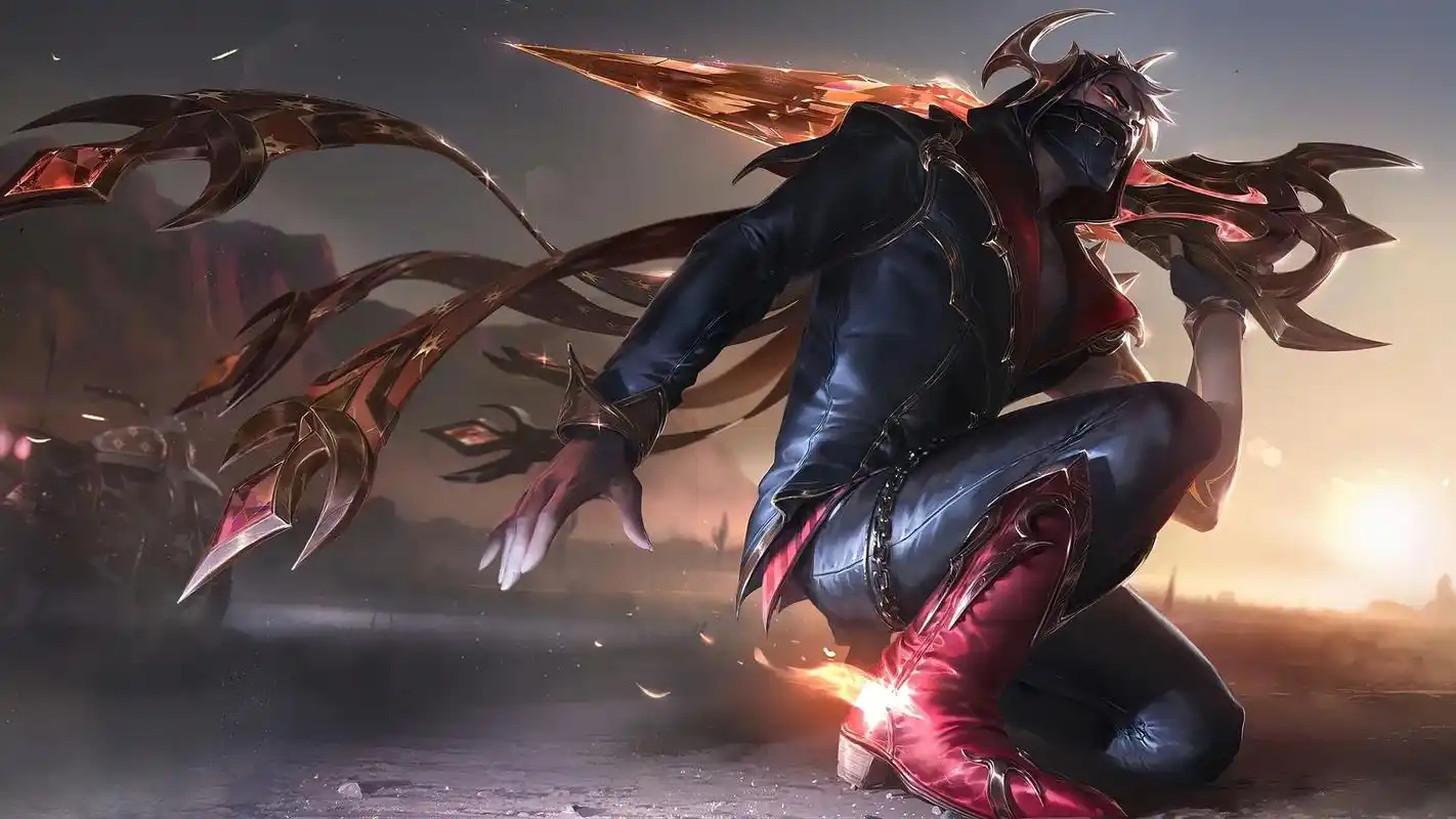 英雄联盟壁纸 #英雄联盟4k #英雄联盟西部魔影 英雄联盟 - 抖音