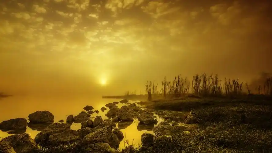 唯美早晨的朝霞图片-风景壁纸-高清风景图片-第3图-娟娟壁纸