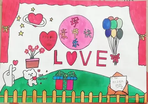 感恩有您,快乐成长——张华镇中心小学母亲节美术作品线上展览