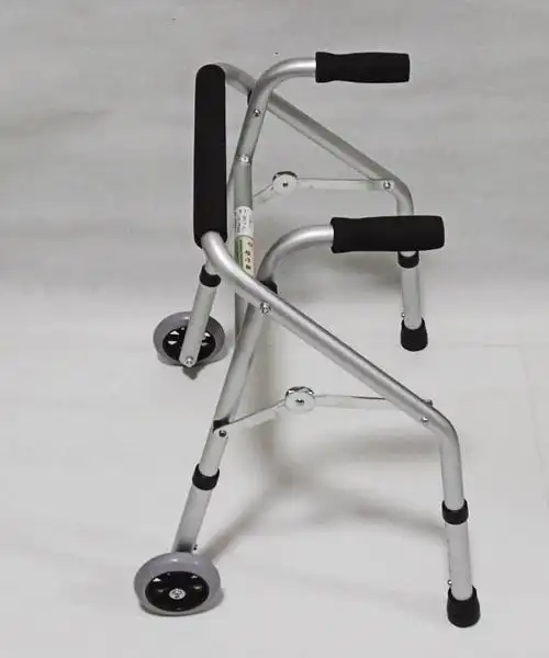 赫晨儿童助行器脑瘫残疾儿康复训练辅助行走器小孩学步车拐杖带轮带轮