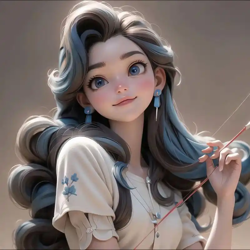 女生头像 十二星座系列 射手座72