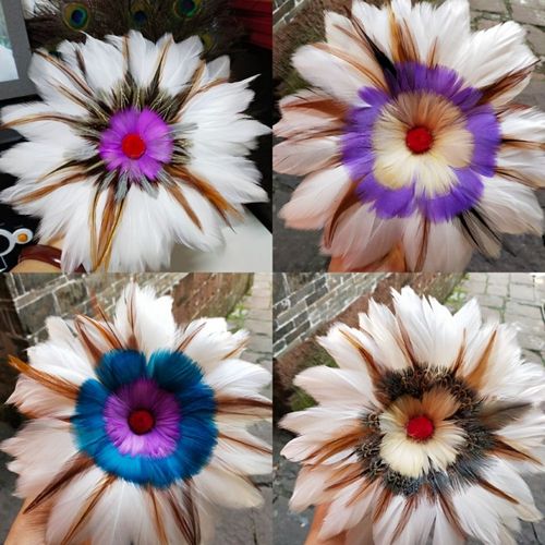 纯手工制作鸡毛毽子运动健身毽子花式毽球键子成人儿童羽毛鸡毽子