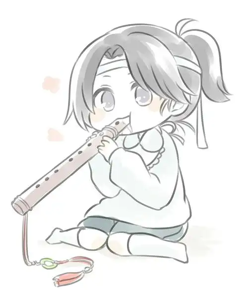 看 @失智蓬 的小金凌太可爱,于是照蓬蓬说的画了吃陈情的幼儿园思追!