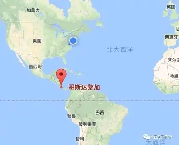 贴心得为你们附上地图哥斯达黎加共和国,西班牙语里是república de