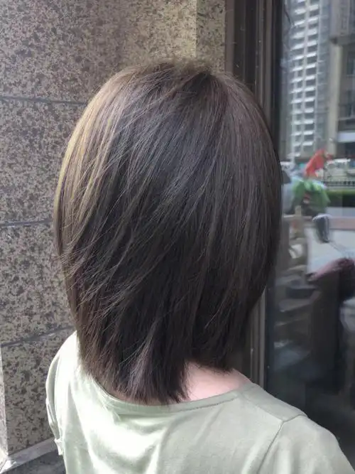 青木黑茶色染发超级显白百搭型的发色