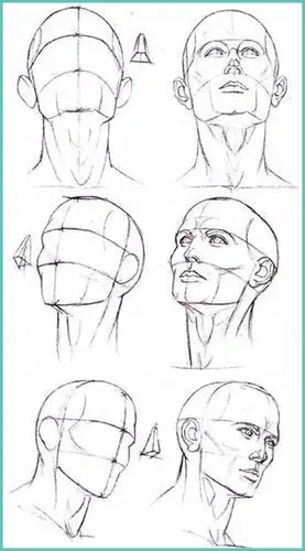 三庭五眼头部比例现在基本确定为"三庭五眼"的说法 .