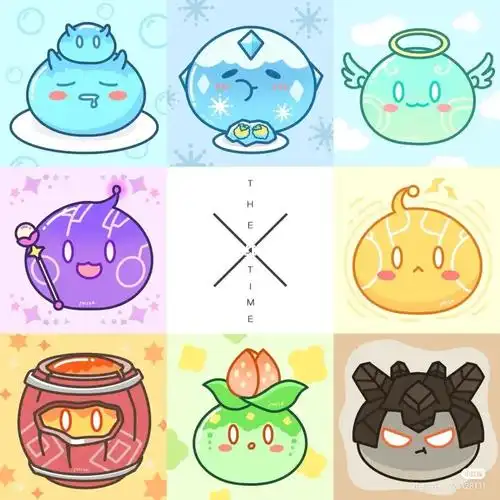 超可爱的史莱姆哦