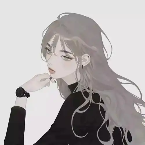 高冷御姐女生动漫头像