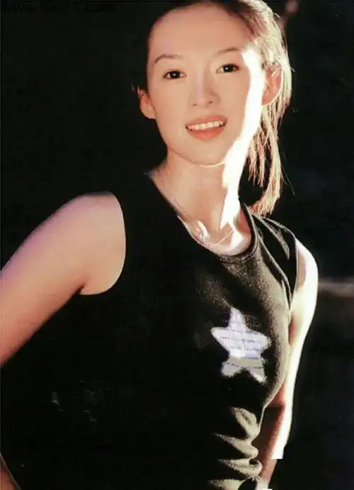 年轻时期的章子怡