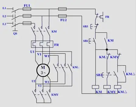 380v空压机接线图