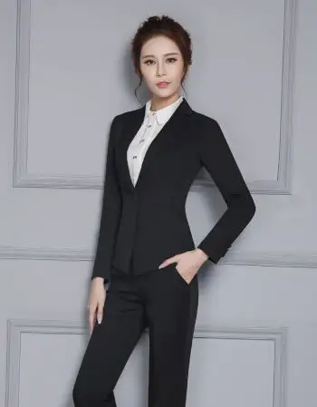 酷客领尚2017春季新品修身显瘦小西装女士职业西服套装 职场气质ol