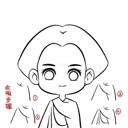 简笔画|教程|人物|q版|陈芊芊简笔画腮红睫毛眉毛