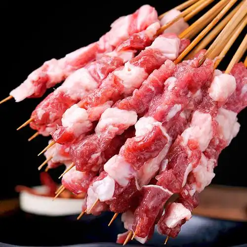 烧烤木屋食材羊腩肉串烤串羊肉串串串户外半成品羊肉串