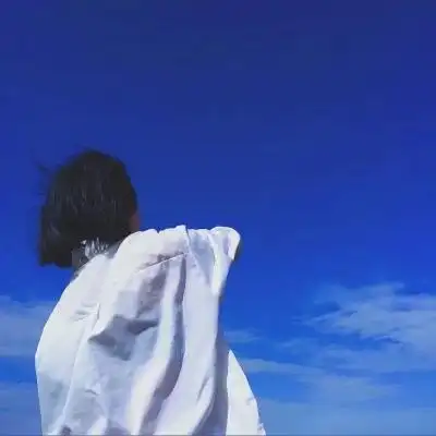 蓝色系伤感女生头像大全 2020情人节qq唯美意境头像