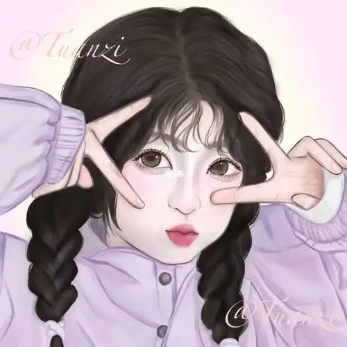 画个可爱的虞书欣