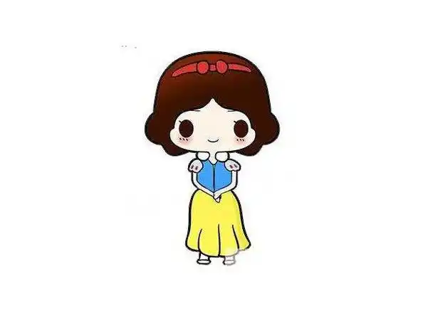 头饰简笔画公主