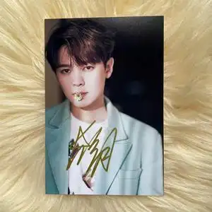 尤长靖签名照 亲签保真现货周边送女朋友礼物 明星同款应援物追星
