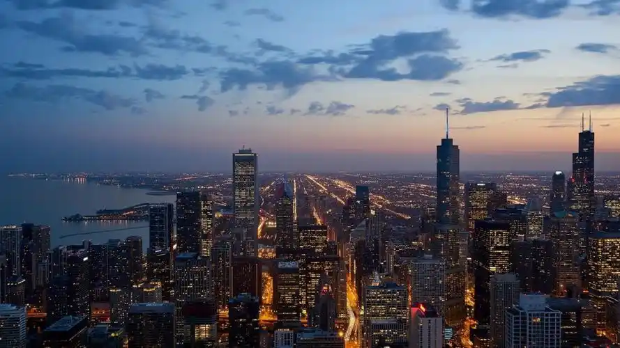 霓虹灯下最美的城市夜景