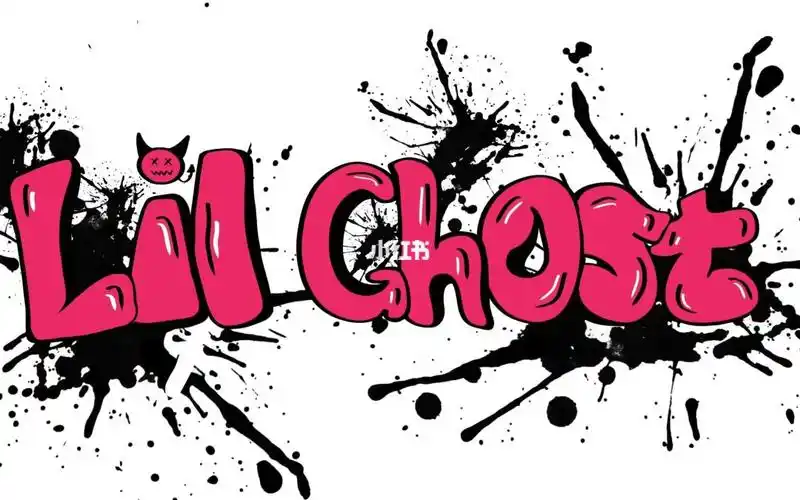 字母涂鸦lilghost小鬼