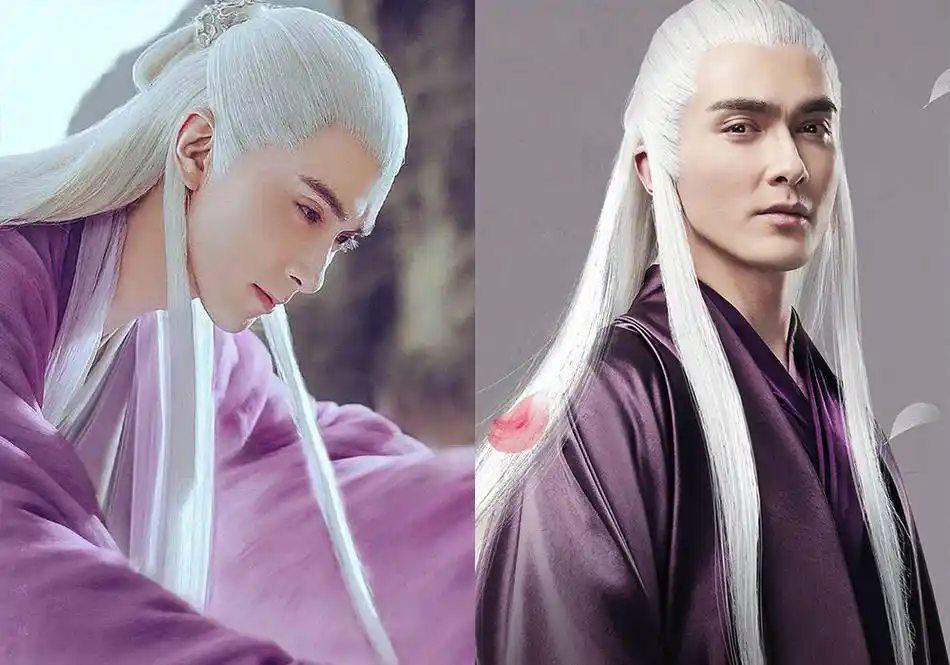 古装剧的绝美白发男神,檀健次相柳上榜,成毅张智尧马天宇看花眼