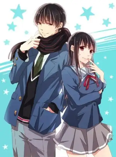 「境界の彼方」「境界的彼方」动漫 原创插画 名濑兄妹