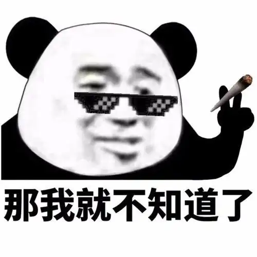 熊猫头gif恶搞gif雷人gif斗图gif那我就不知道了gif