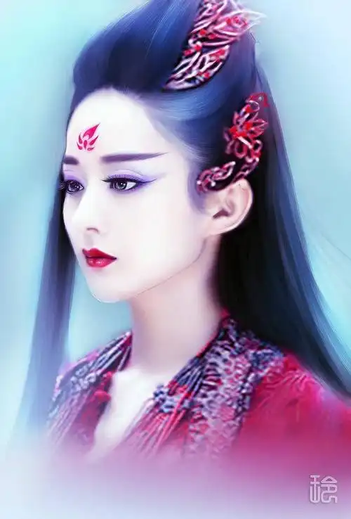 女星古装手绘倾城倾国 艳压热巴赵丽颖的是她