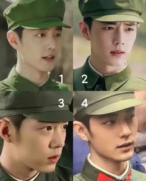 看图识肖春生#来看看肖战军装剧照,我们肖春生真的很好认啊