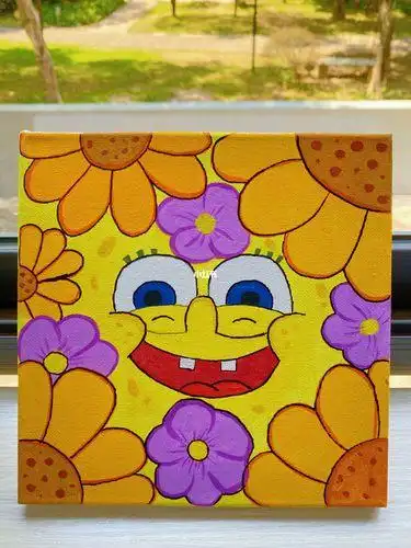 丙烯颜料画丙烯颜料画图片大全简单