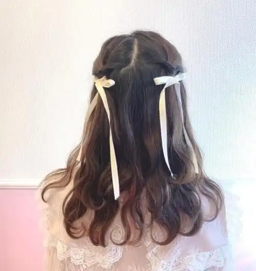 日系软妹最爱的双边公主编发教程