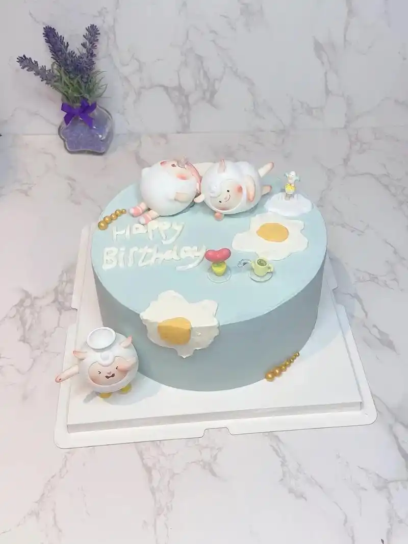 过生日一定要安排个小蛋仔蛋糕#蛋仔派对 #蛋糕 #生日快乐# - 抖音