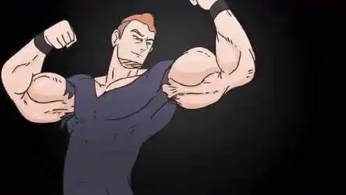 小哥肌肉增长速度让人羡慕,但这只能看看,想要身材好得努力健身